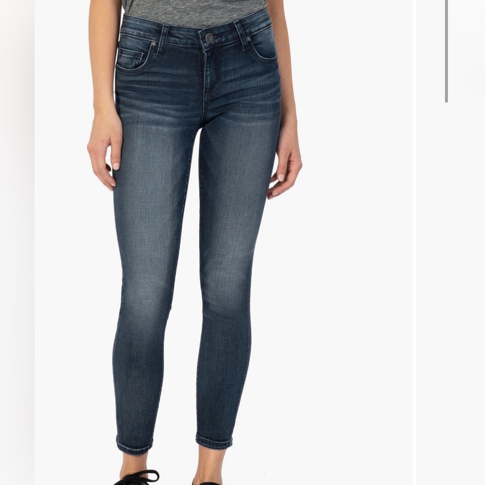KUT FROM THE KLOTH High Rise Ankle Skinny Jeans Size 12